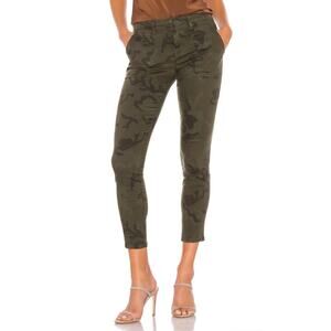 Sanctuary Palmer Cigarette Chino Pant in Mineral Camouflage Skinny Jeans W28